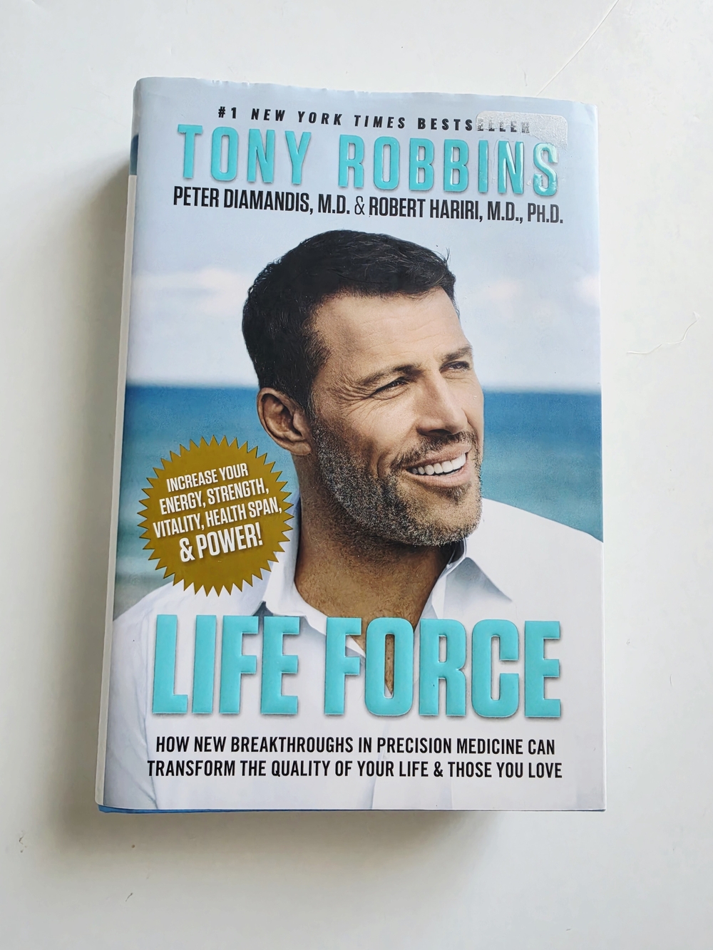 Tony Robbins Life Force Hardcover Book - #1 New York Times Bestseller